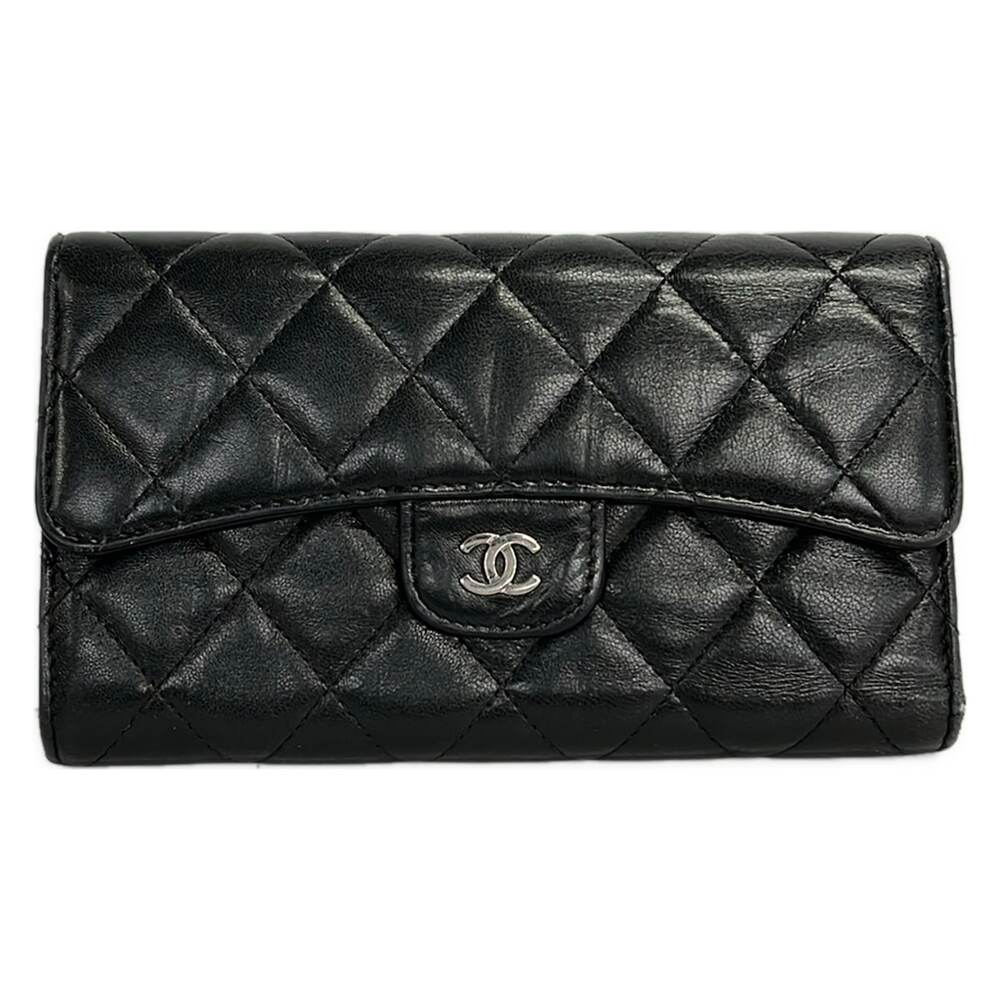 Chanel Matelasse Long Wallet A31506